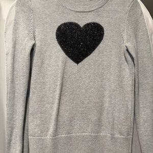 Crewneck Heart Sweater GAP XS